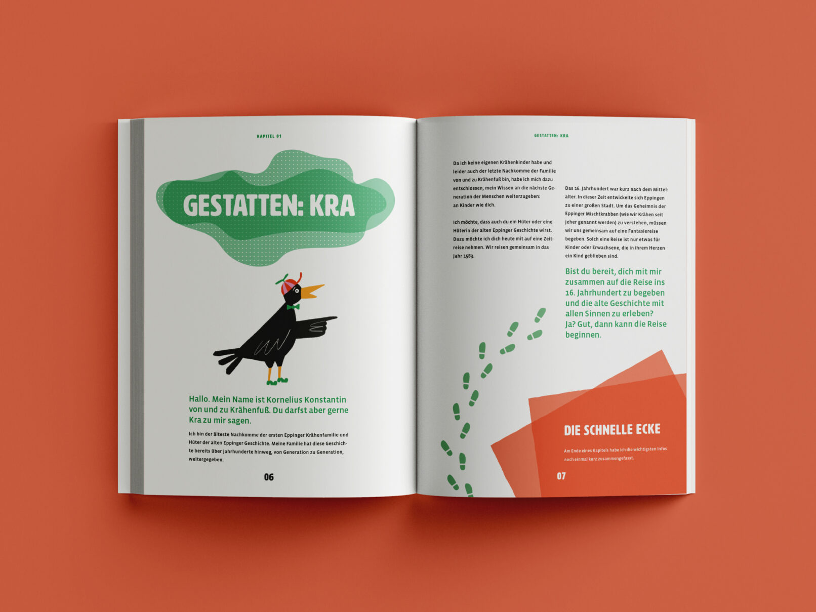 Kinderbuch, Illustration, Stadführer